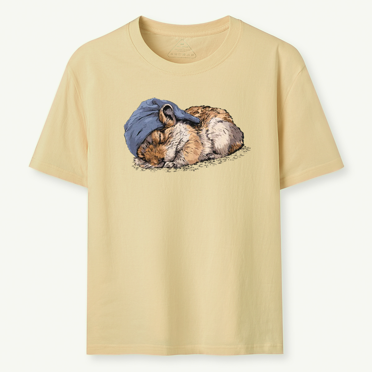 Pikas Sleeper With Night Cap T-Shirt