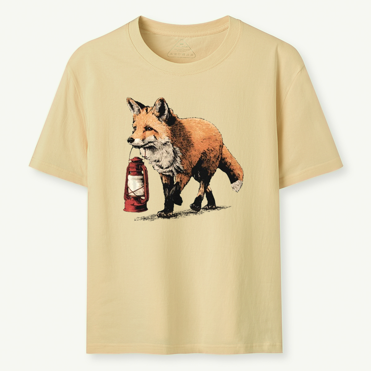 Red Fox Lantern Carrier T-Shirt