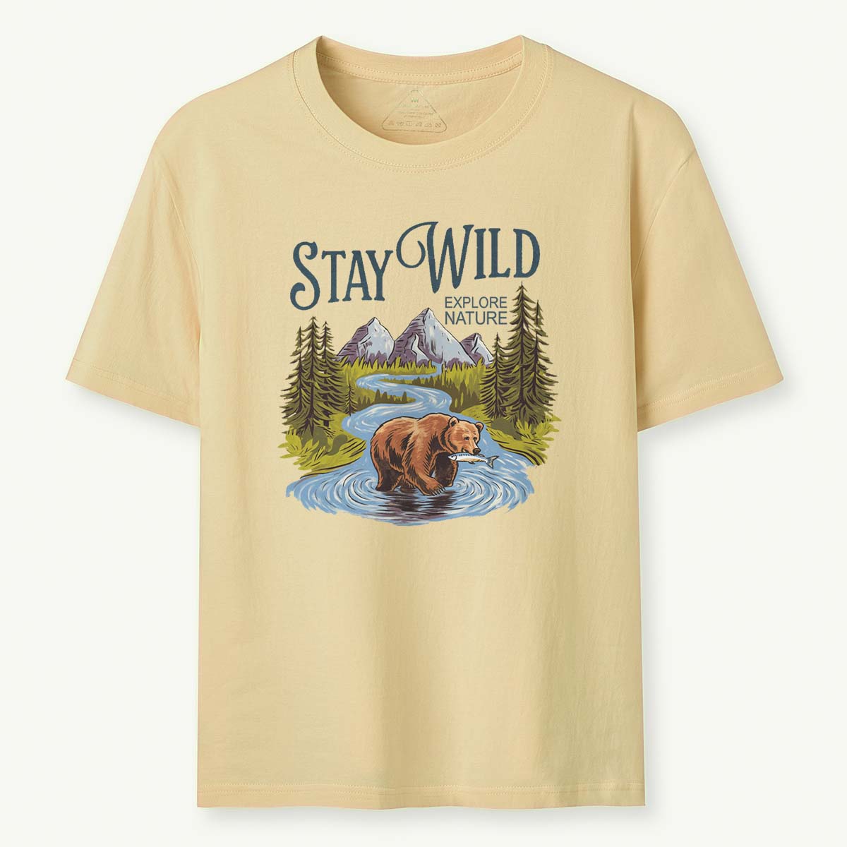 Stay Wild Explore Nature Hunting Bear T-shirt