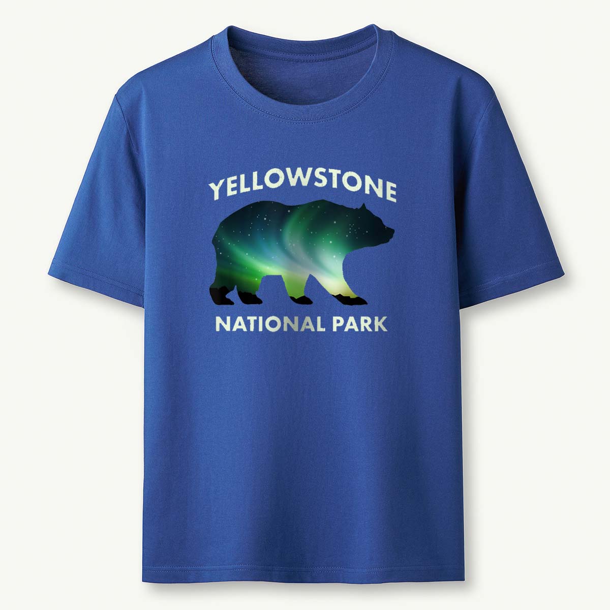 Yellowstone National Park Aurora Bear T-Shirt