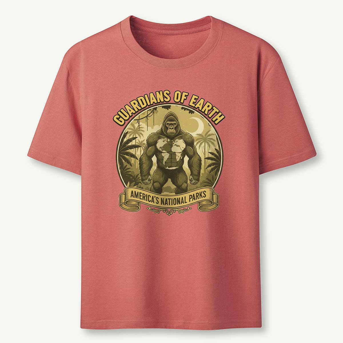 Guardians of Earth Americas National Parks Bigfoot T-Shirt