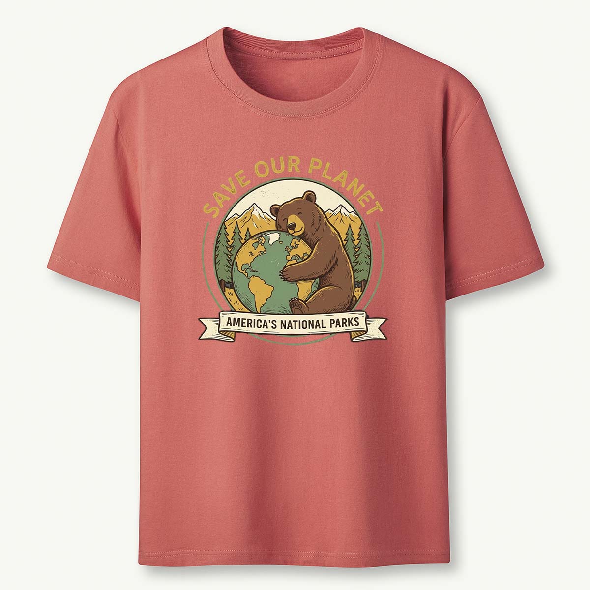 Save Our Plant Americas National Parks Earth T-Shirt