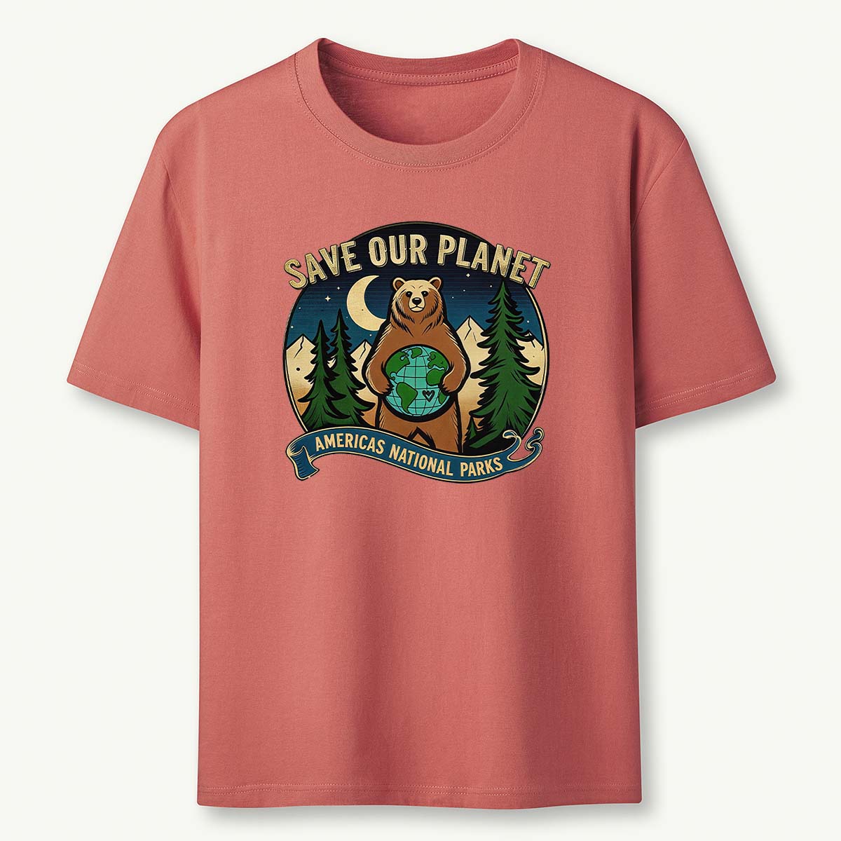 Save Our Plant Americas National Parks Bear Earth T-Shirt