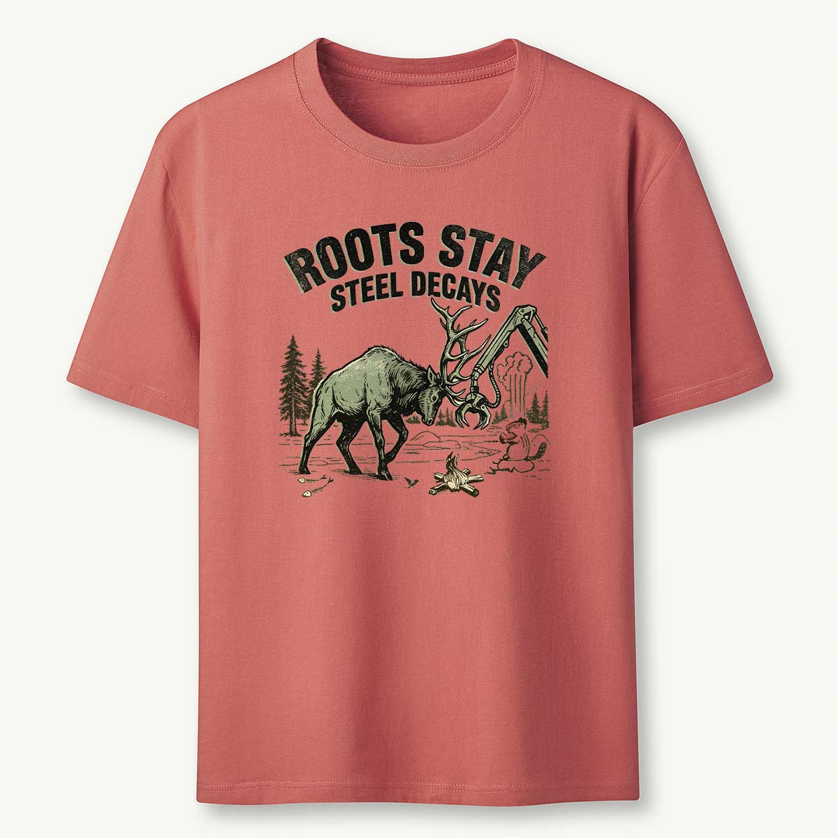 Roots Stay Steel Decays T-Shirt