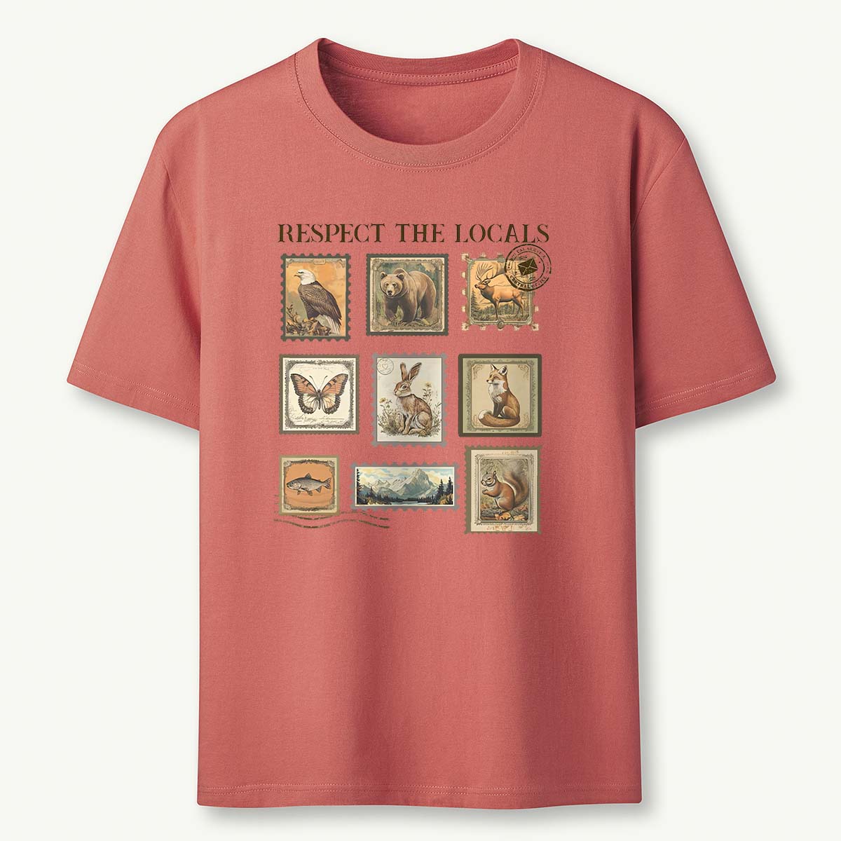 Respect The Local Wildlife Animal Lover T-Shirt