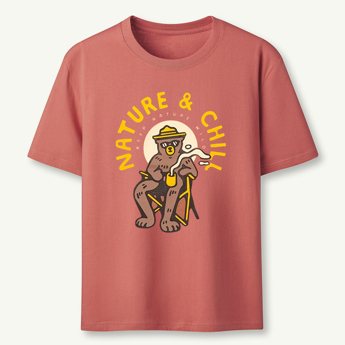 Nature and Chill Tee Cotton Classic T-Shirt