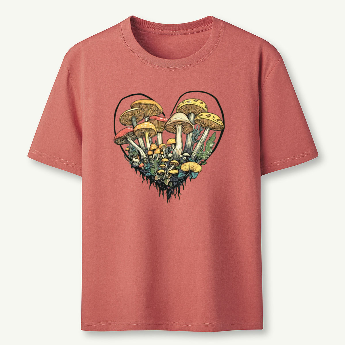 Mushroom Heart T-Shirt