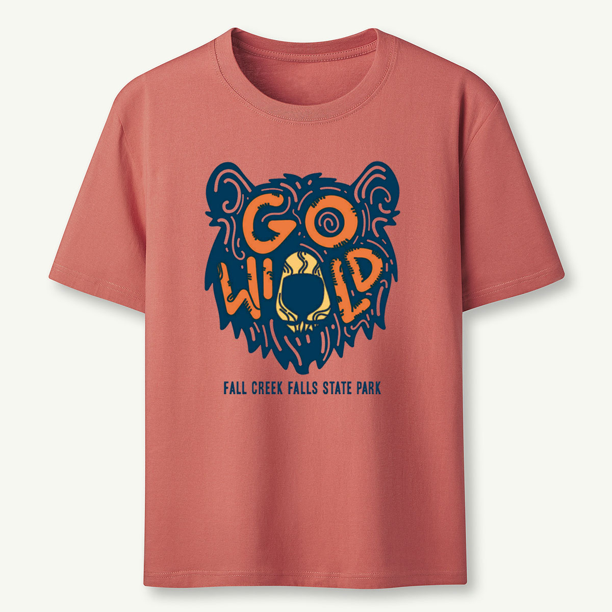Go Wild Bear Tee Cotton Classic T-Shirt