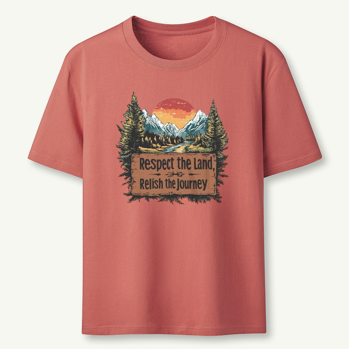 Respect The Land Relish The Journey T-Shirt