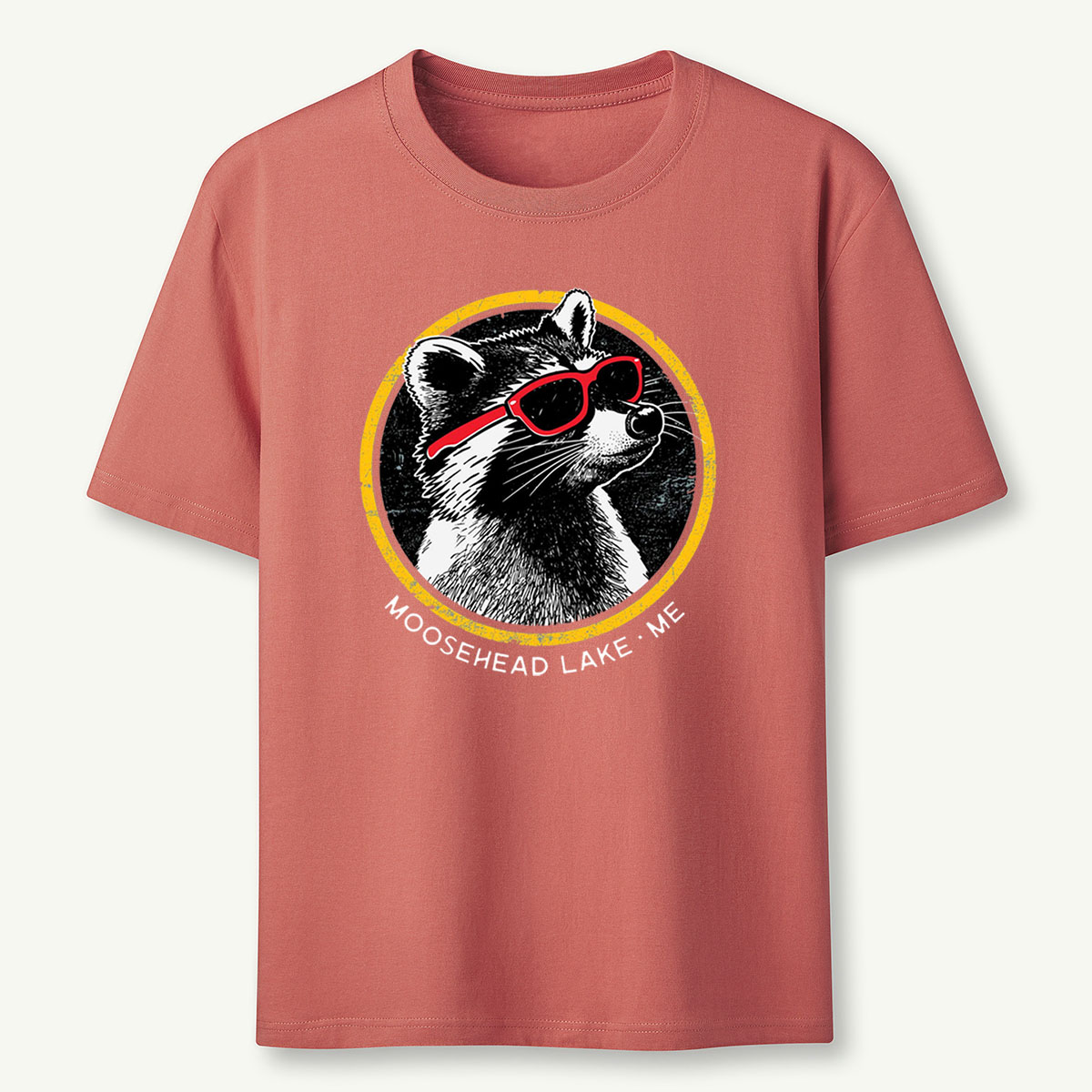 Sunny Raccoon Tee Cotton Classic T-Shirt