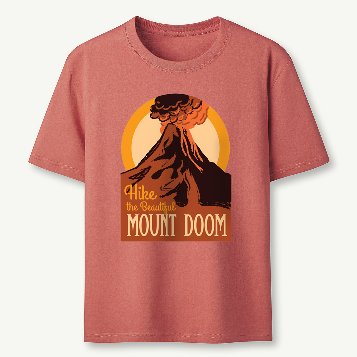 Hike The Beautiful Mount Doom National Parks T-Shirt