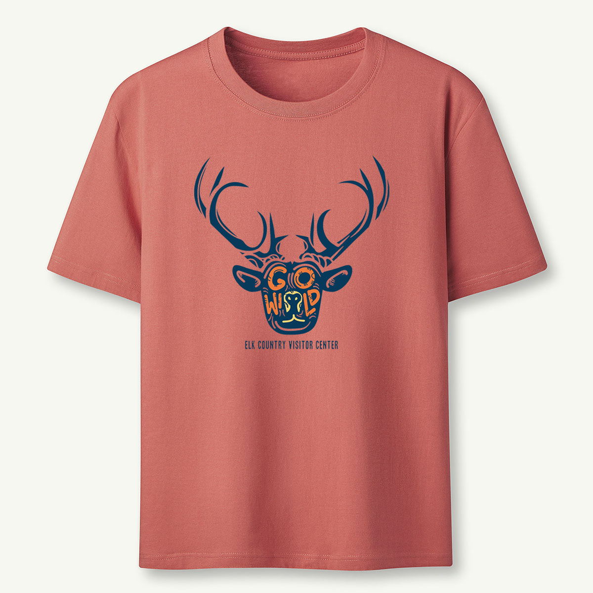 Go Wild ElkTee Cotton Classic T-Shirt