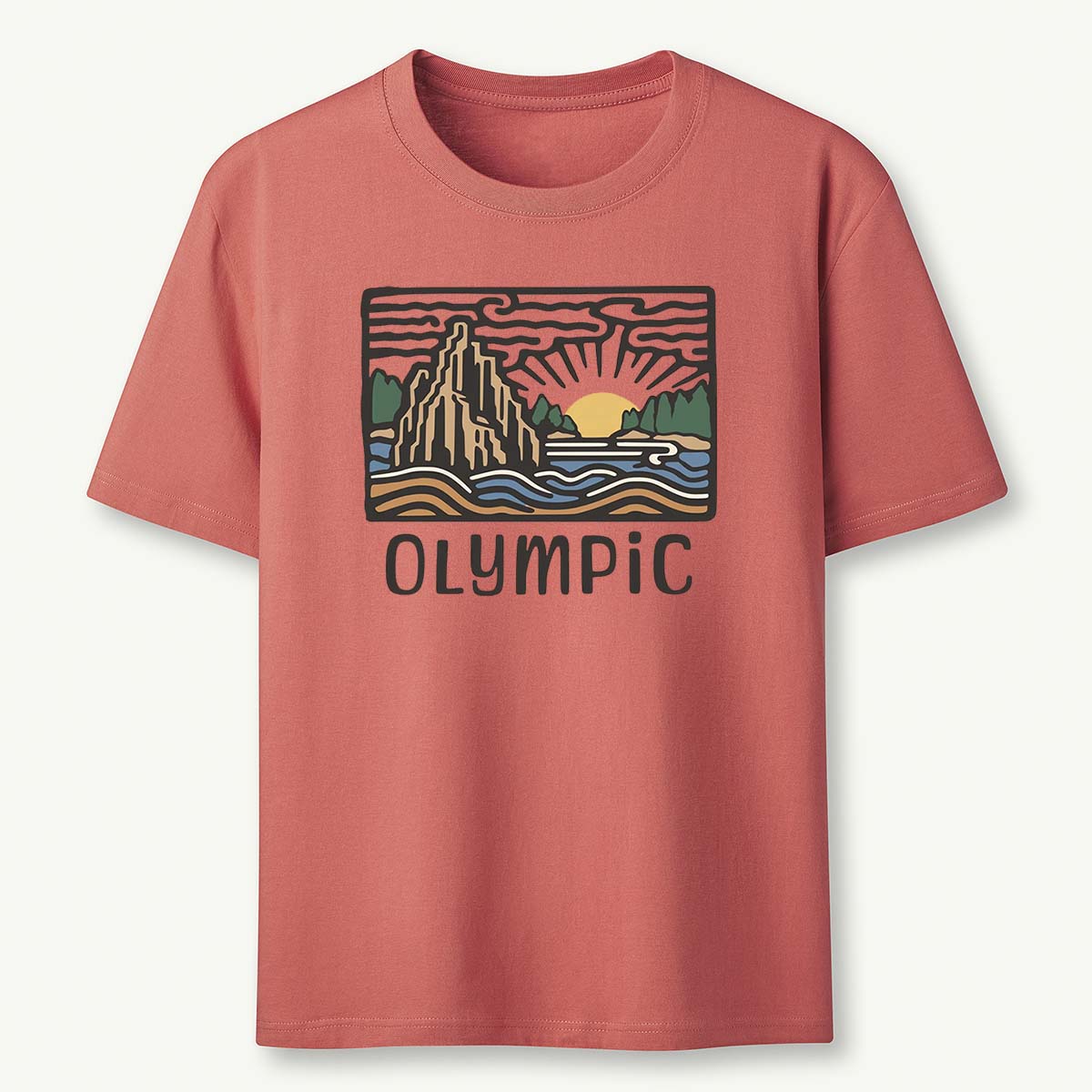 Olympic National Park Tee Cotton Classic T-Shirt