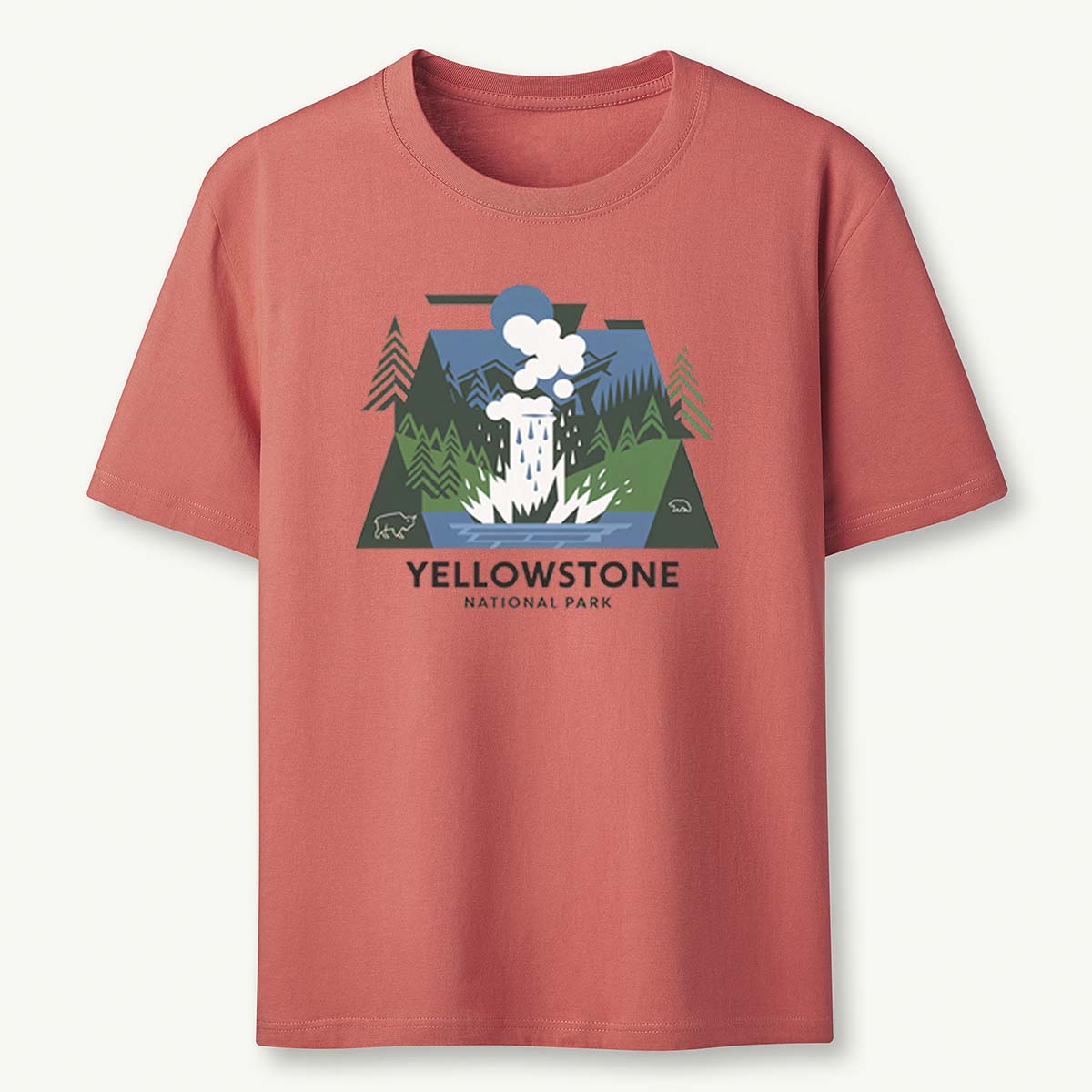 Yellowstone National Park Tee Cotton Classic T-Shirt