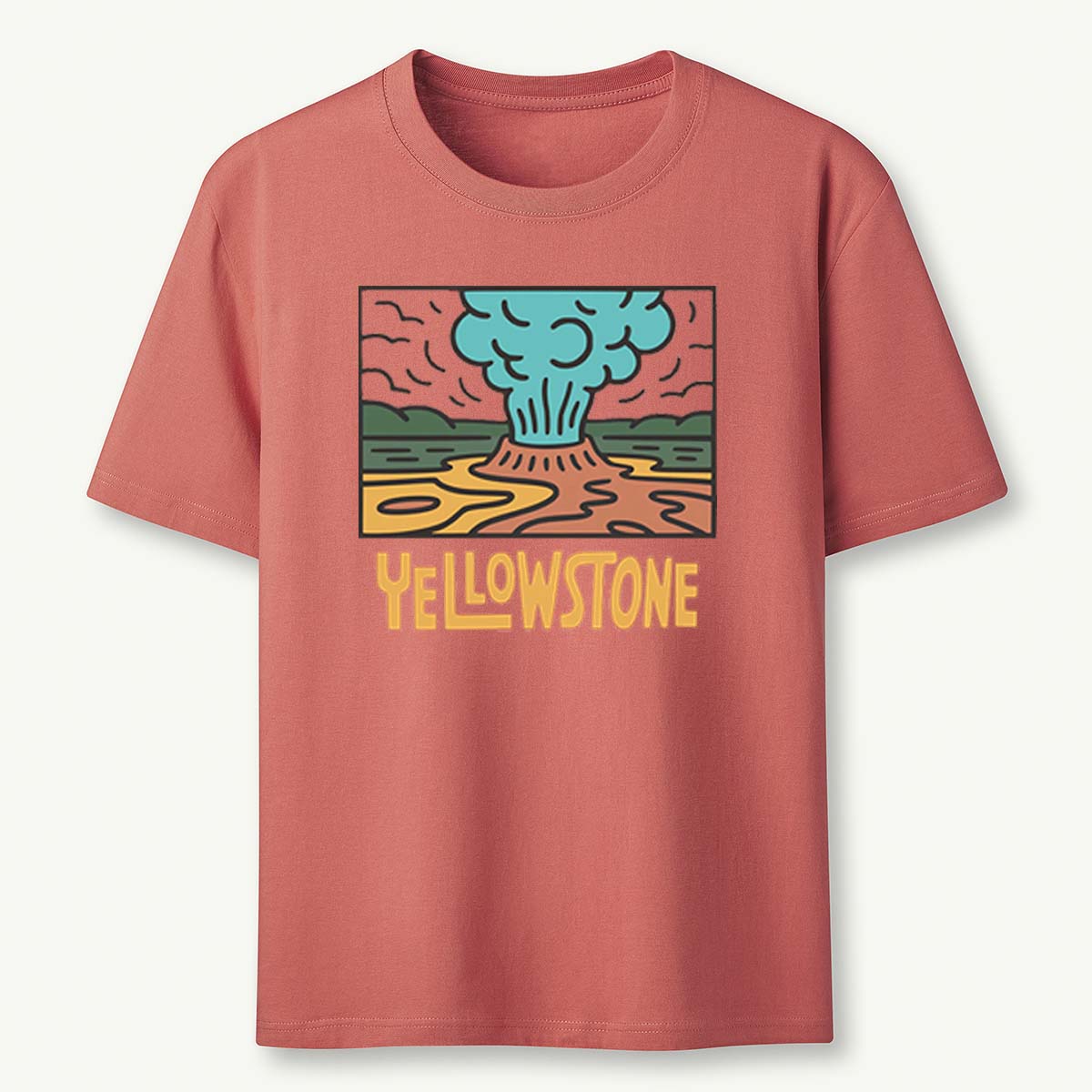 Yellowstone National Park Tee Cotton Classic T-Shirt