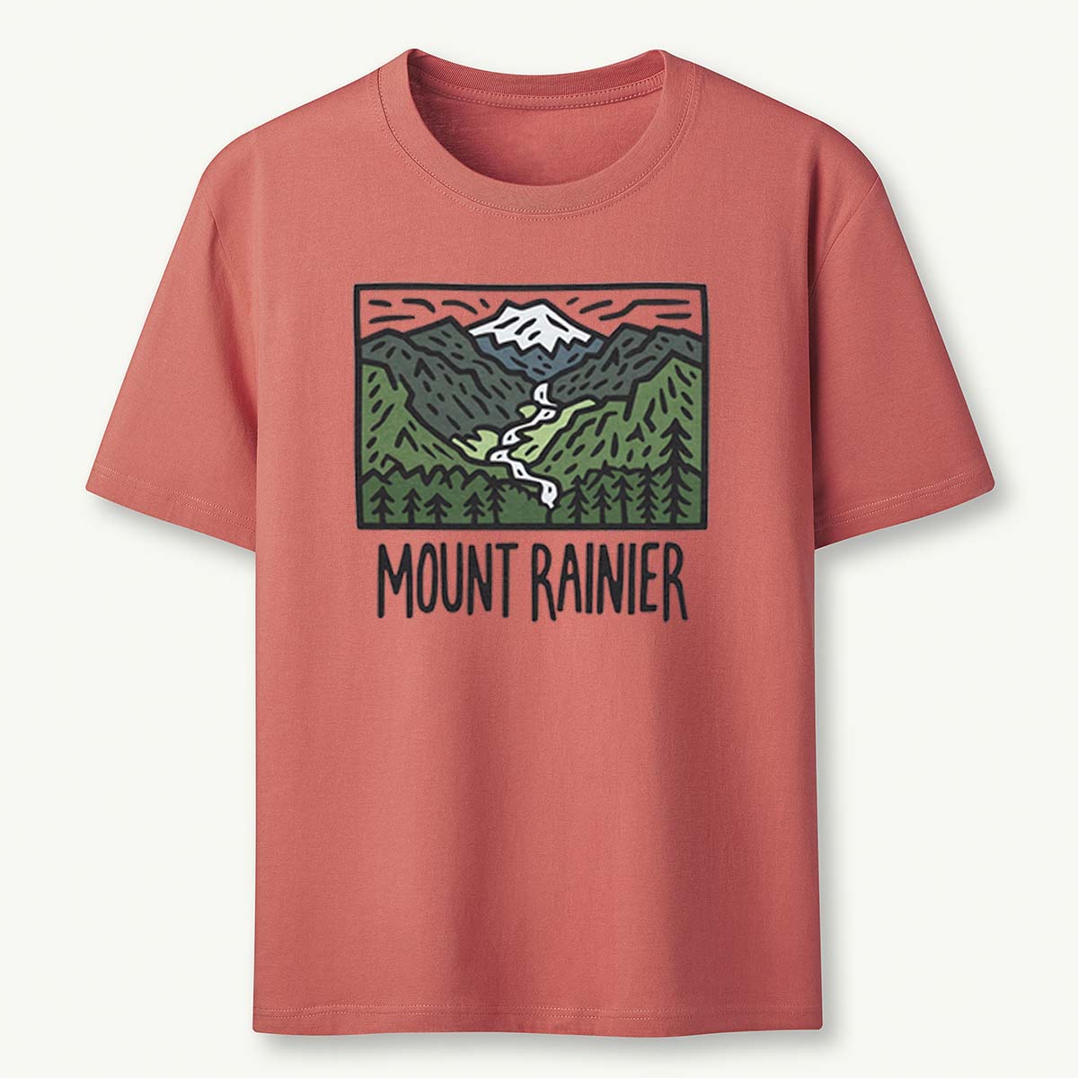 Mount Rainier National Park Tee Cotton Classic T-Shirt