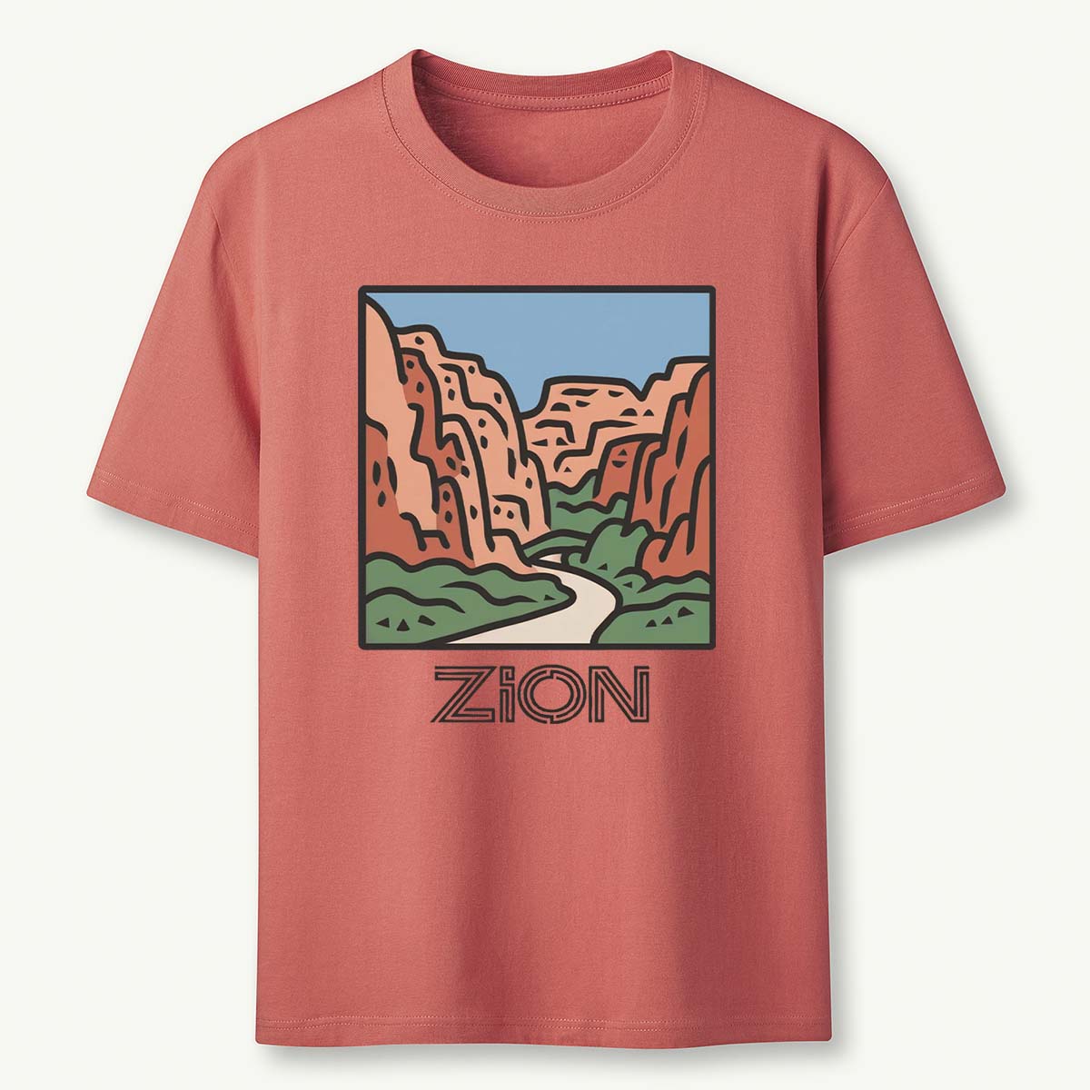 Zion National Park Tee Cotton Classic T-Shirt