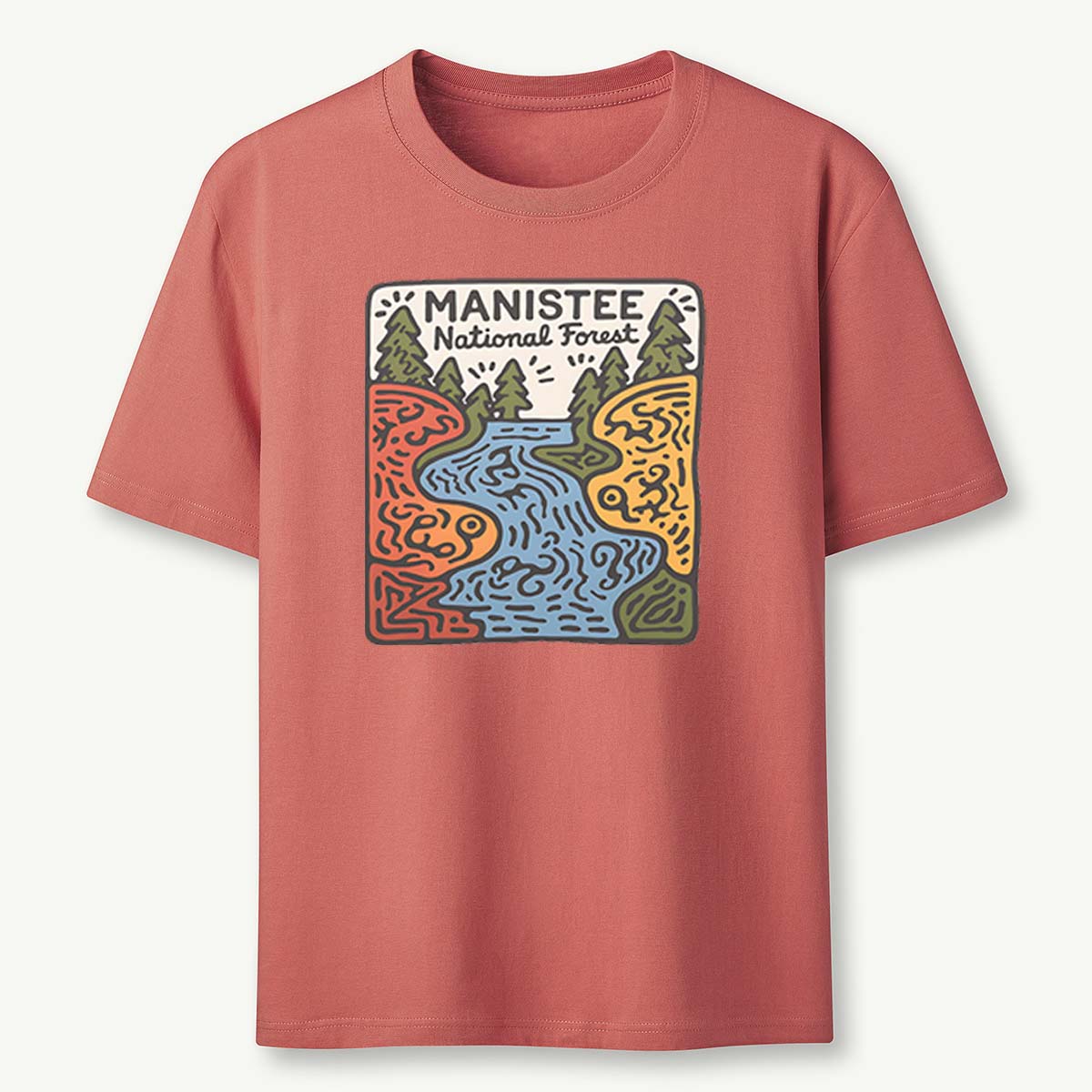 Manistee National Forest Tee Cotton Classic T-Shirt