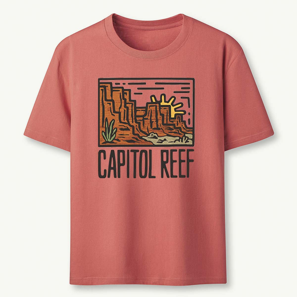 Capitol Reef National Park Tee Cotton Classic T-Shirt
