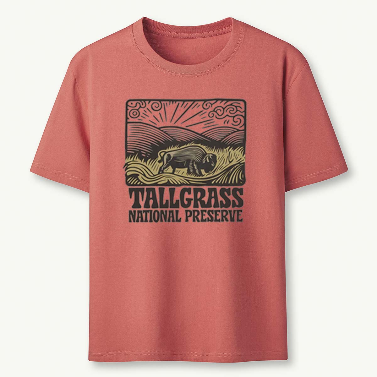 Tallgrass National Preserve Tee Cotton Classic T-Shirt