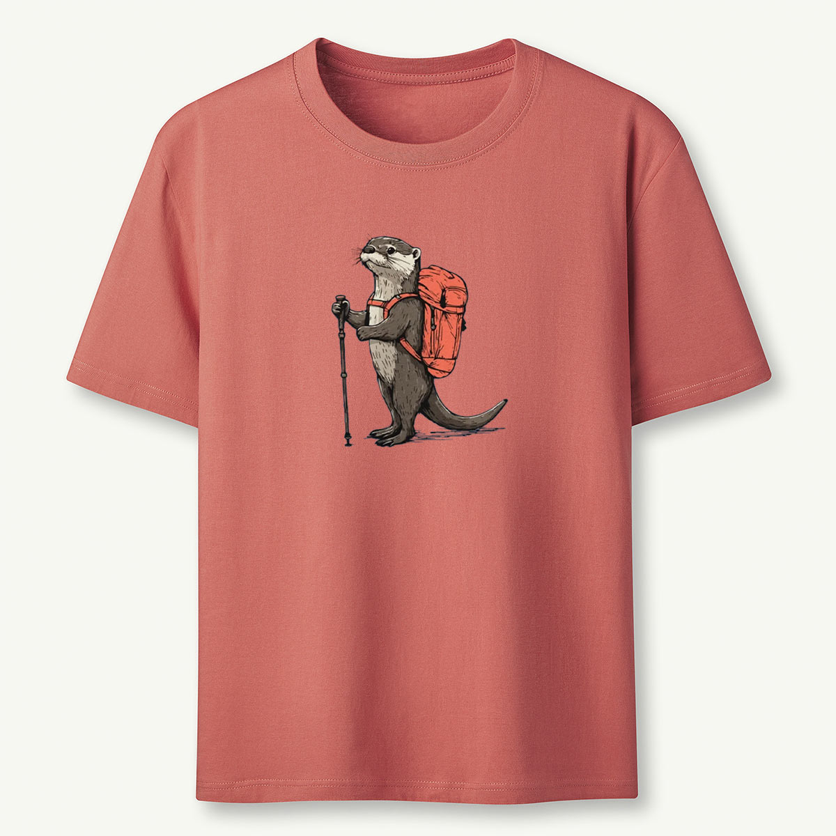 Otter Backpacker T-Shirt
