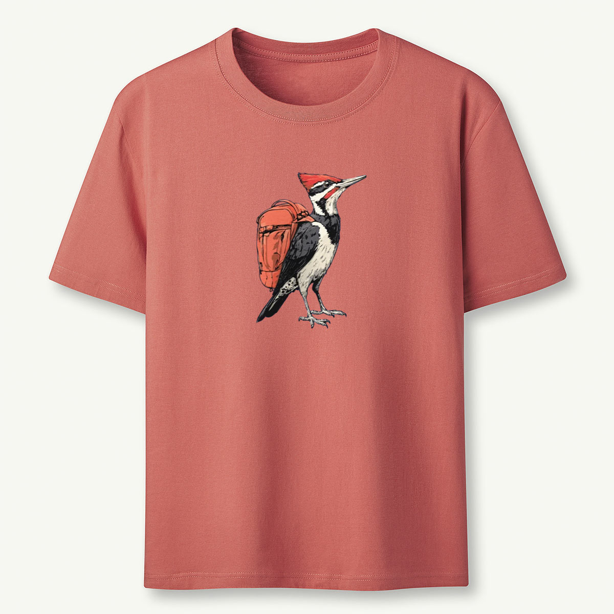 Pileated Woodpecker Backpacker T-Shirt