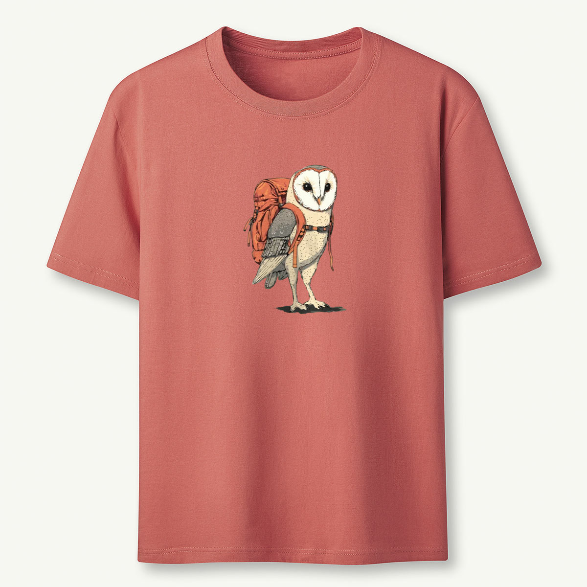 Barn Owl Backpacker T-Shirt