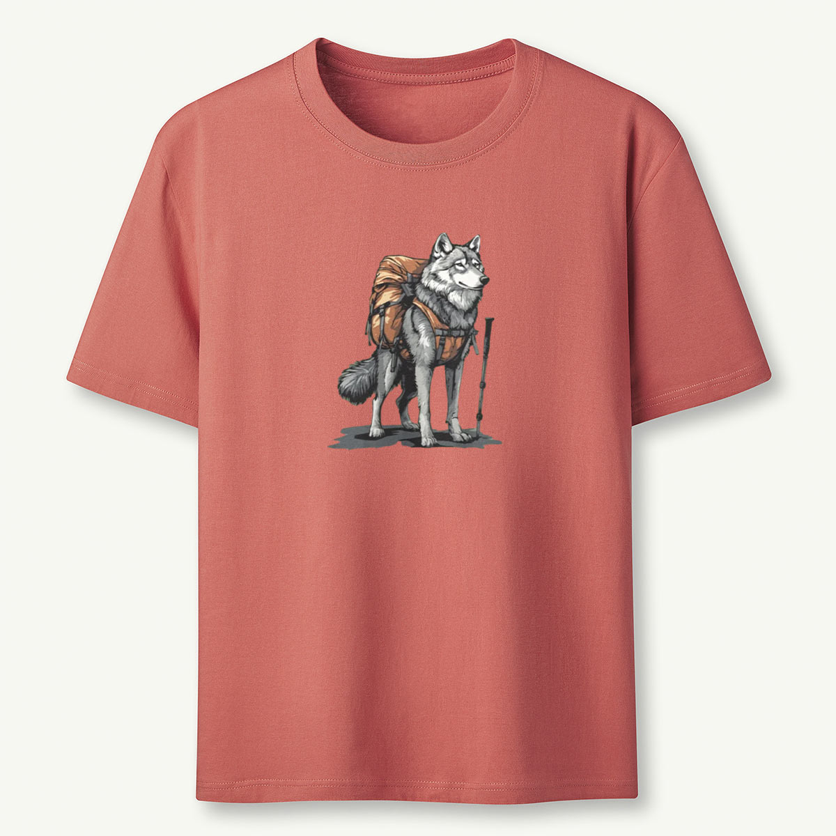 Wolf Backpacker T-Shirt