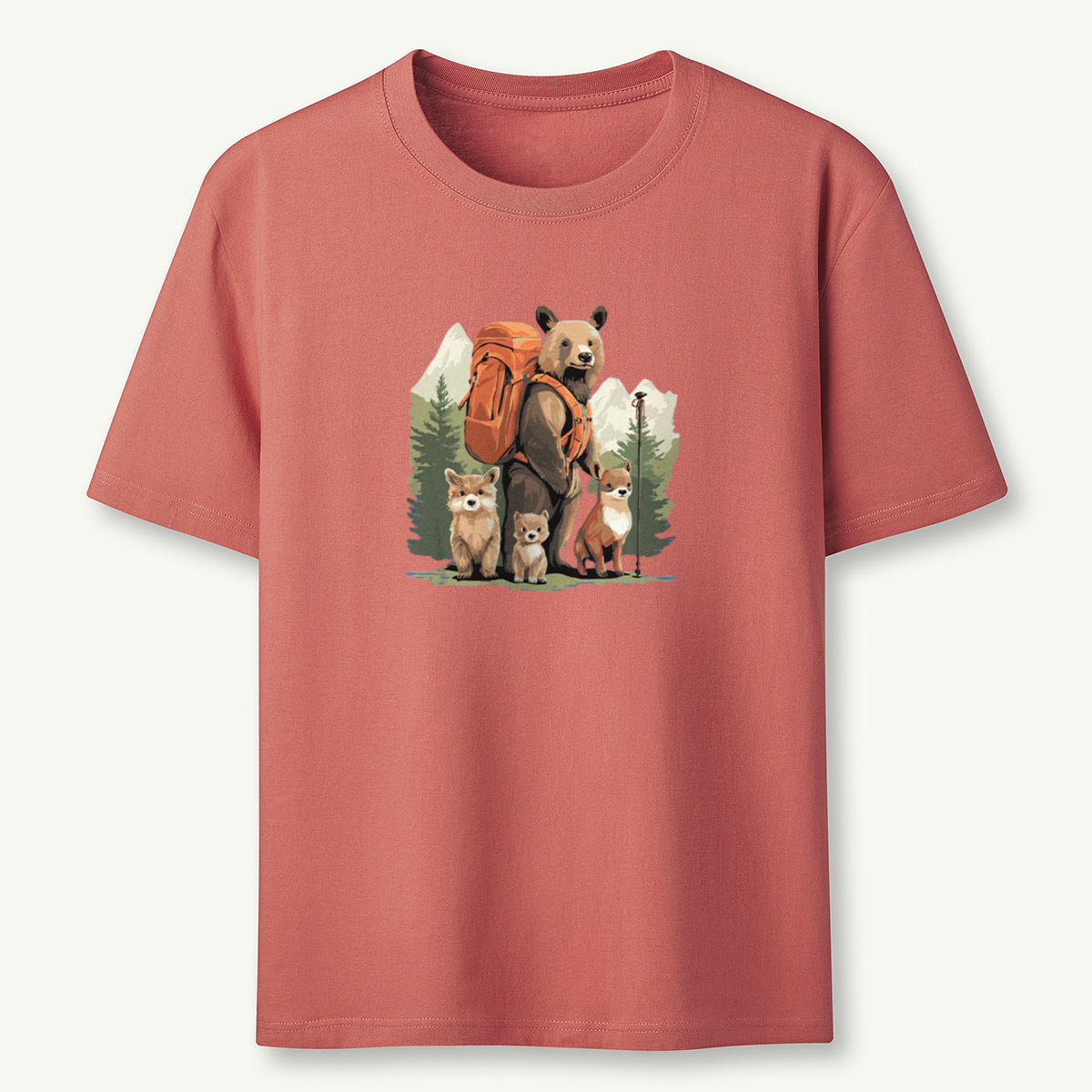 Animal Group Backpacker T-Shirt
