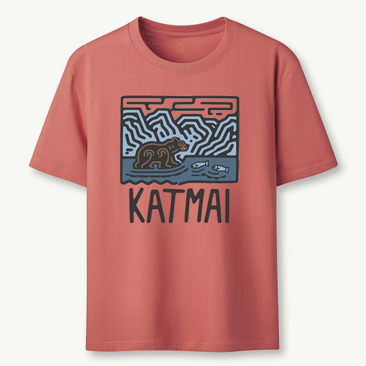 Katmai National Park Tee Cotton Classic T-Shirt