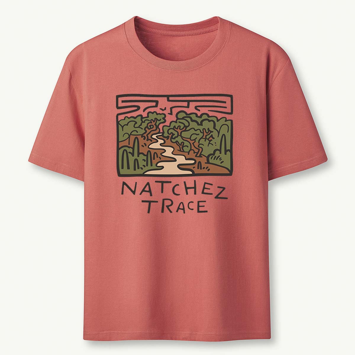 Natchez Trace Tee Cotton Classic T-Shirt