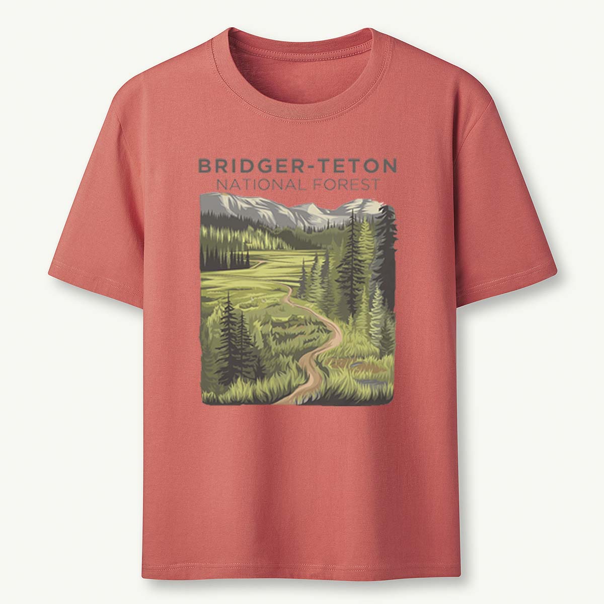 Bridger-Teton National Forest Tee Cotton Classic T-Shirt