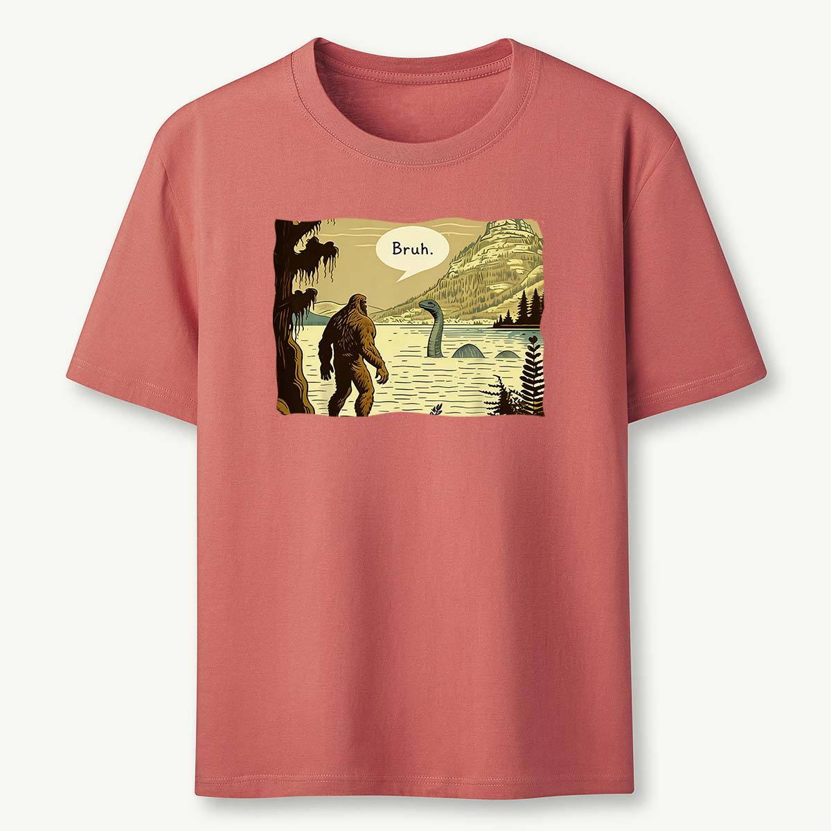 Sasquatch Loch Ness Monster Classic T-Shirt