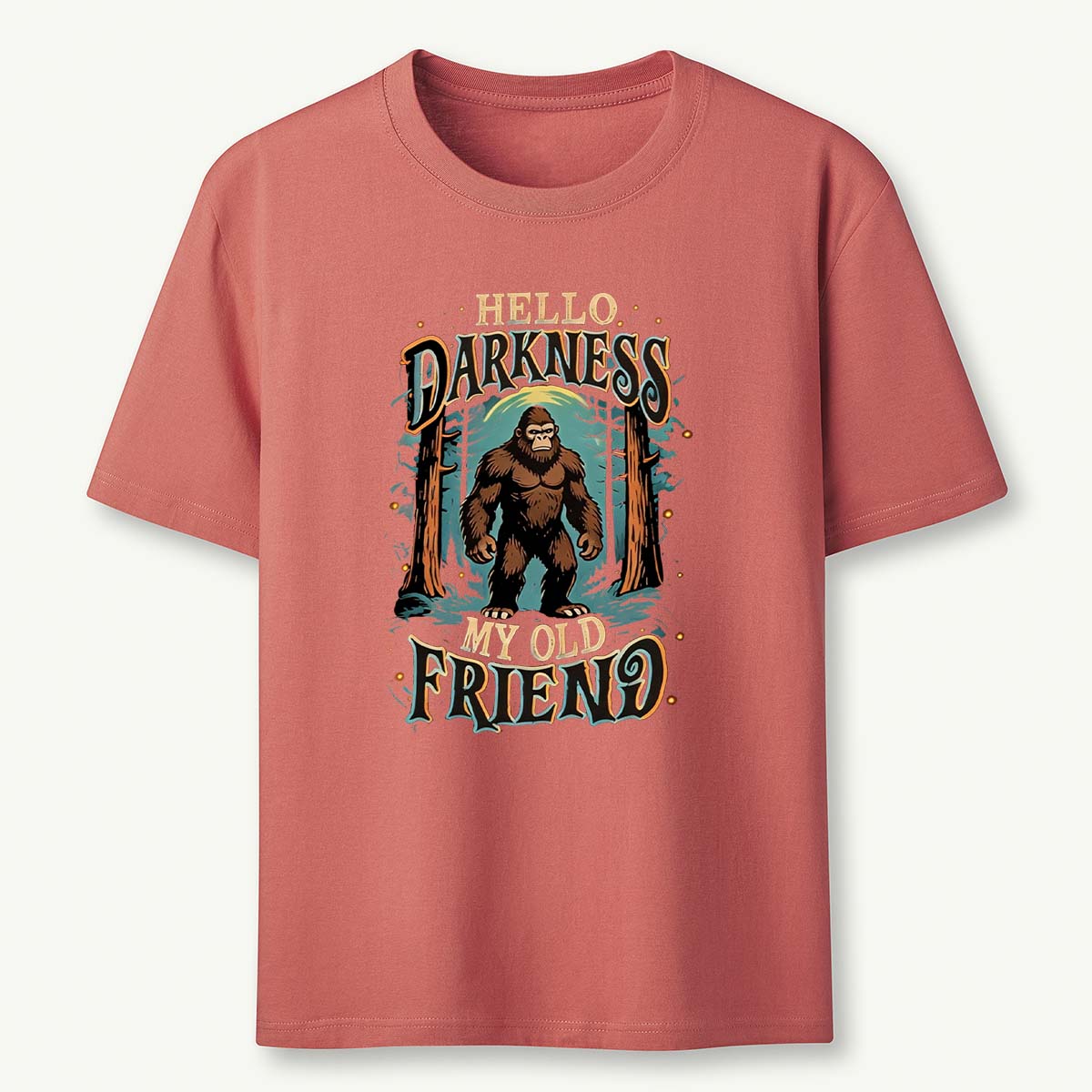 Hello Darkness My Old Friend Bigfoot All T-Shirt