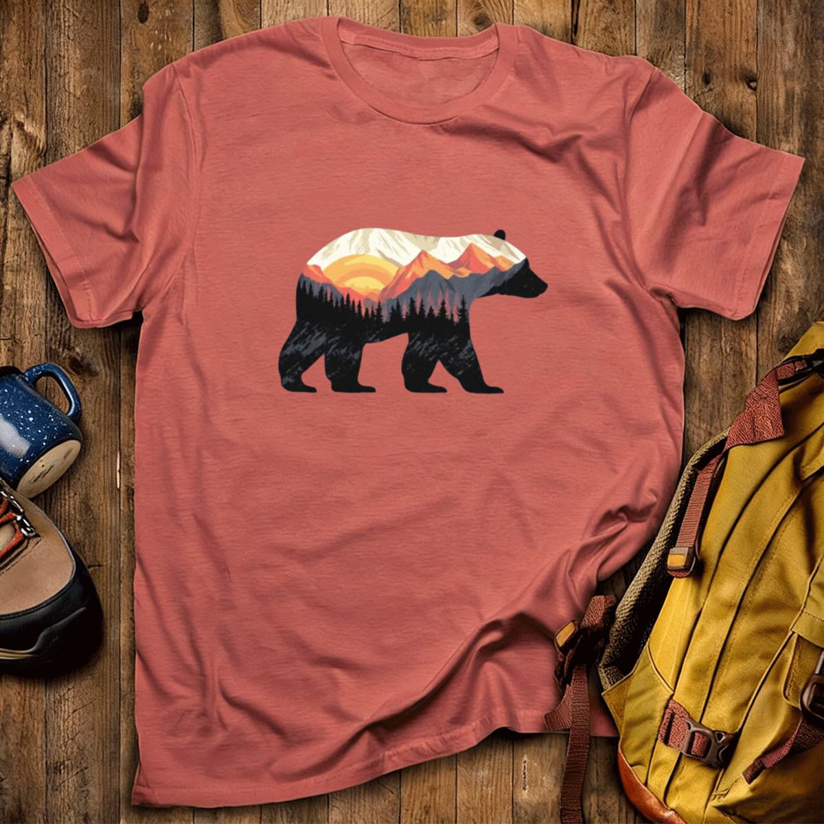 Bear Mountain Scenery T-Shirt
