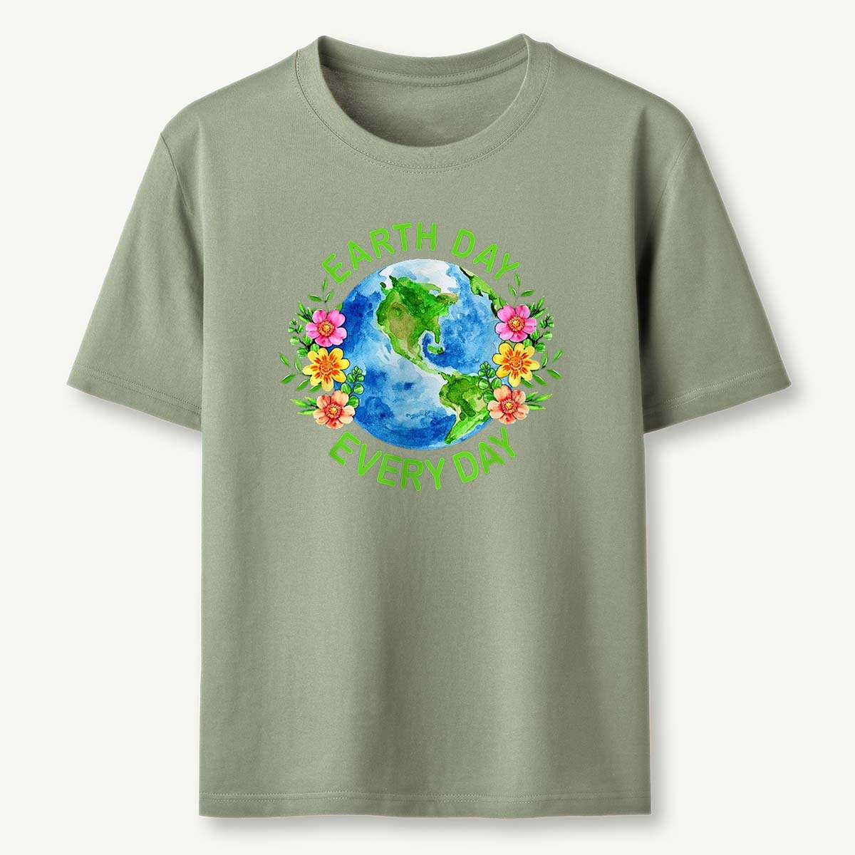 Sustainable & Cute Earth Day Every Day T-Shirt