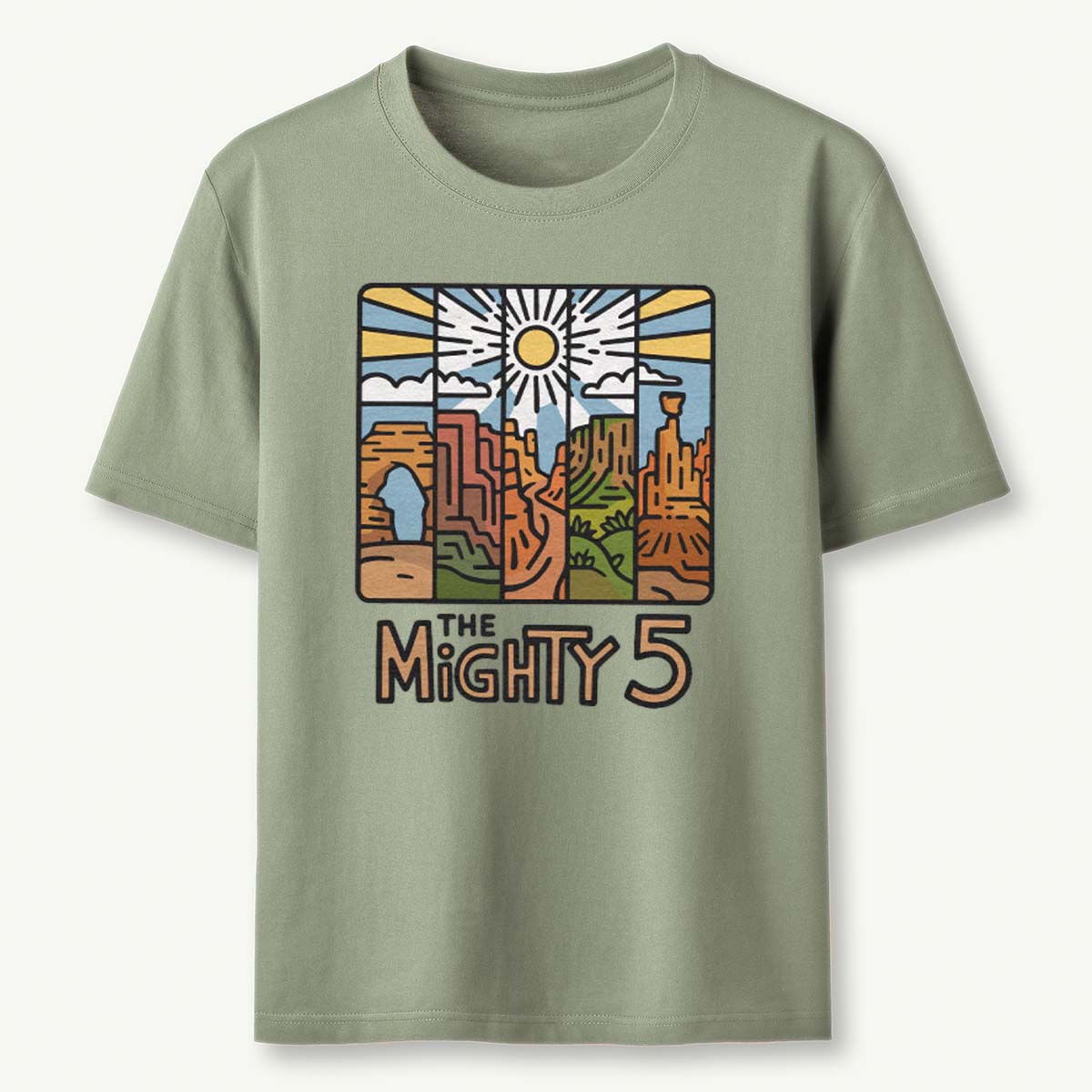 The Mighty 5 Utah T-Shirt