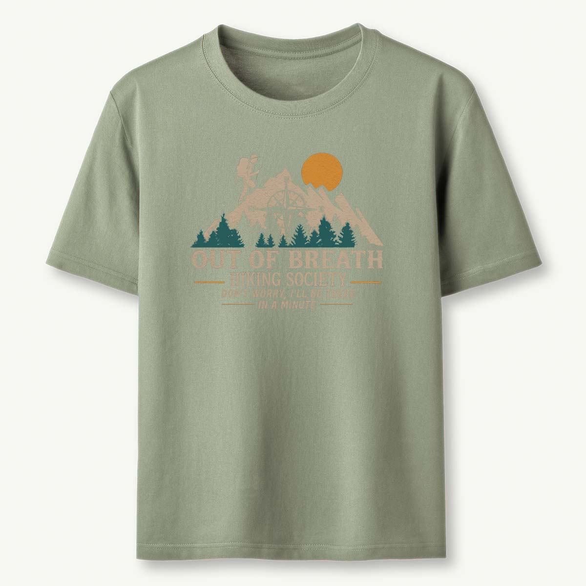Out Of Breath Hiking Society T-Shirt