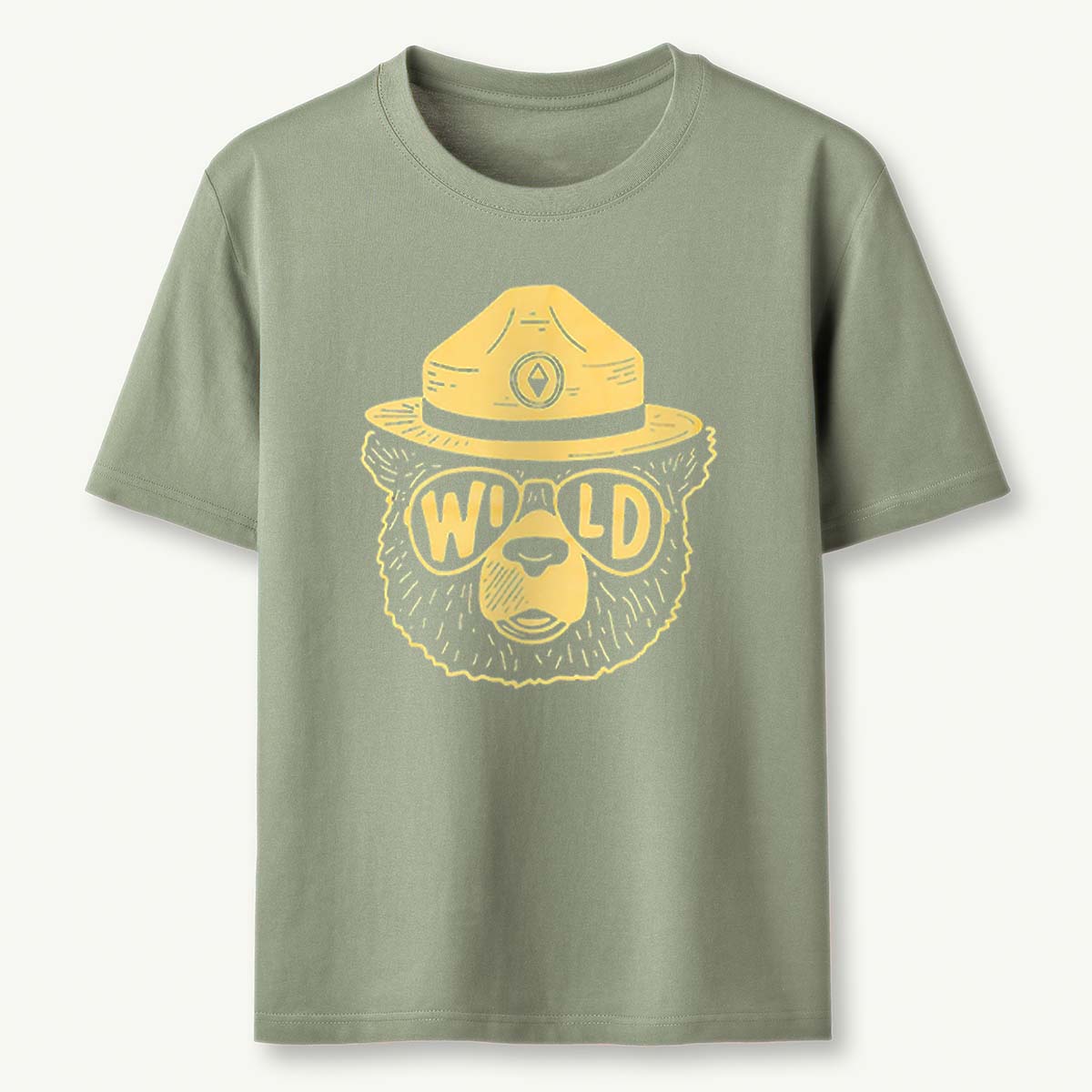 Bear Tee Cotton Classic T-Shirt