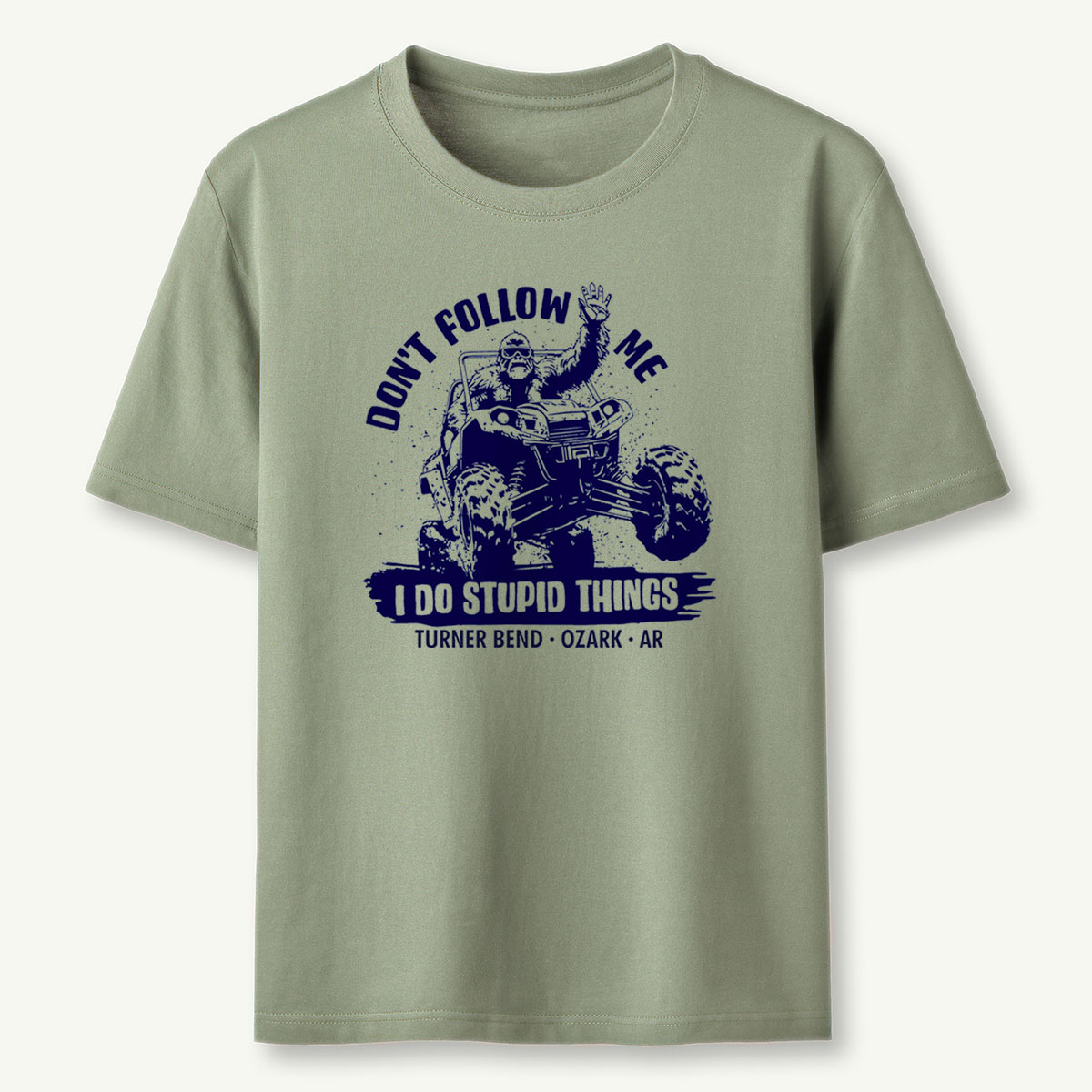 Bigfoot ATV Tee Cotton Classic T-Shirt