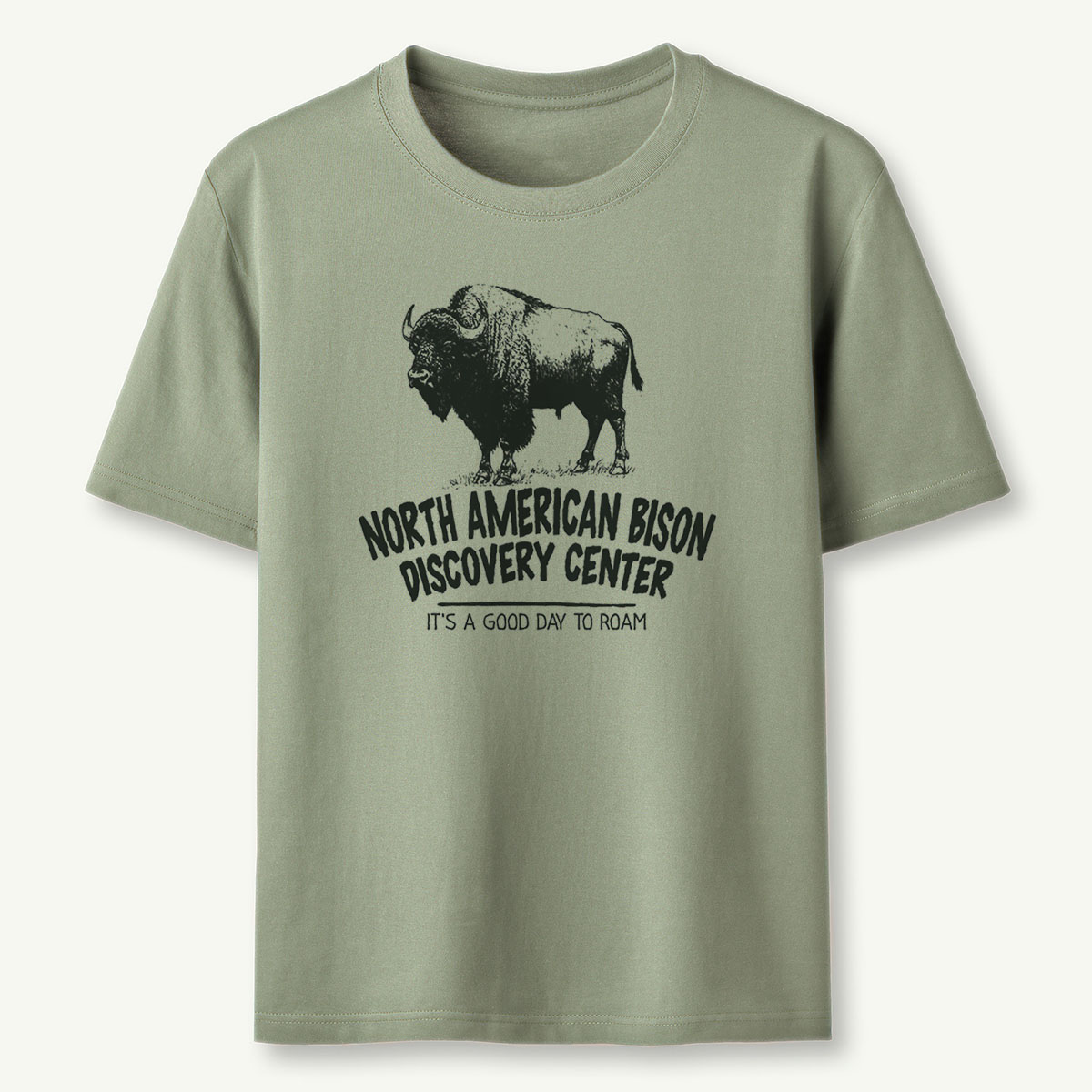 Good Day Bison Tee Cotton Classic T-Shirt