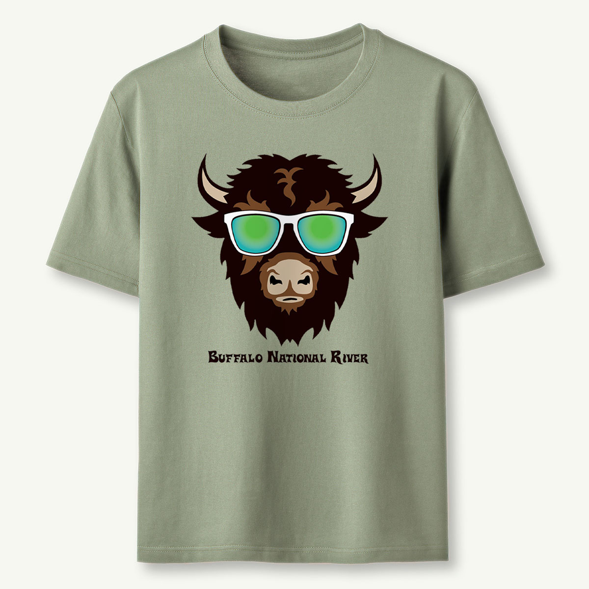 Wholesale Cool Buffalo Tee Cotton Classic T-Shirt