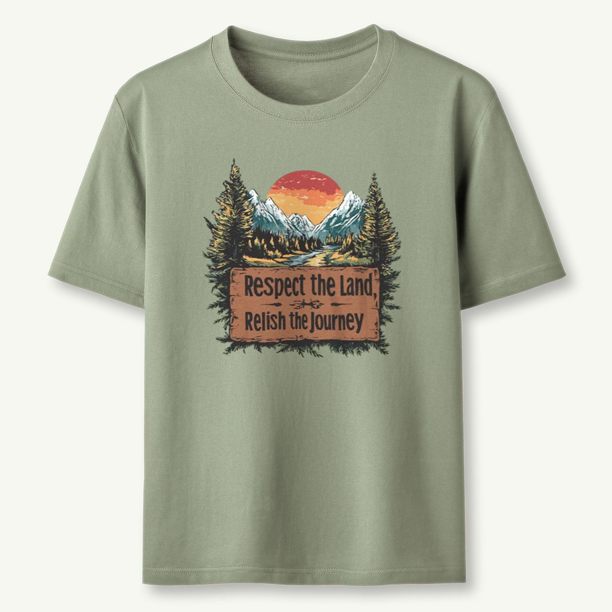 Respect The Land Relish The Journey T-Shirt