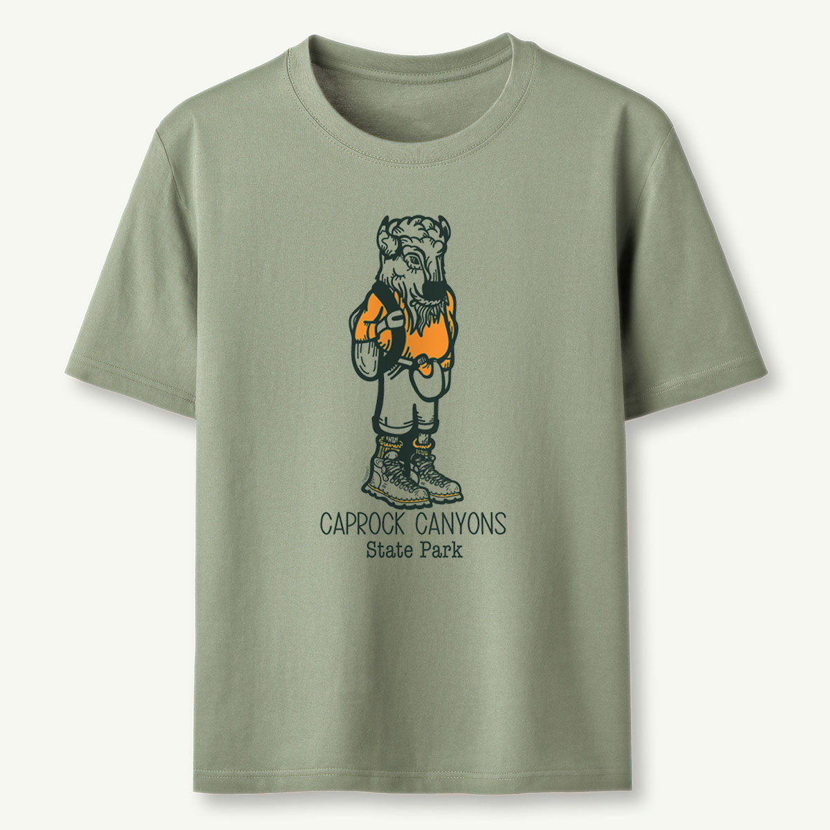 Buffalo Hiker Tee Cotton Classic T-Shirt