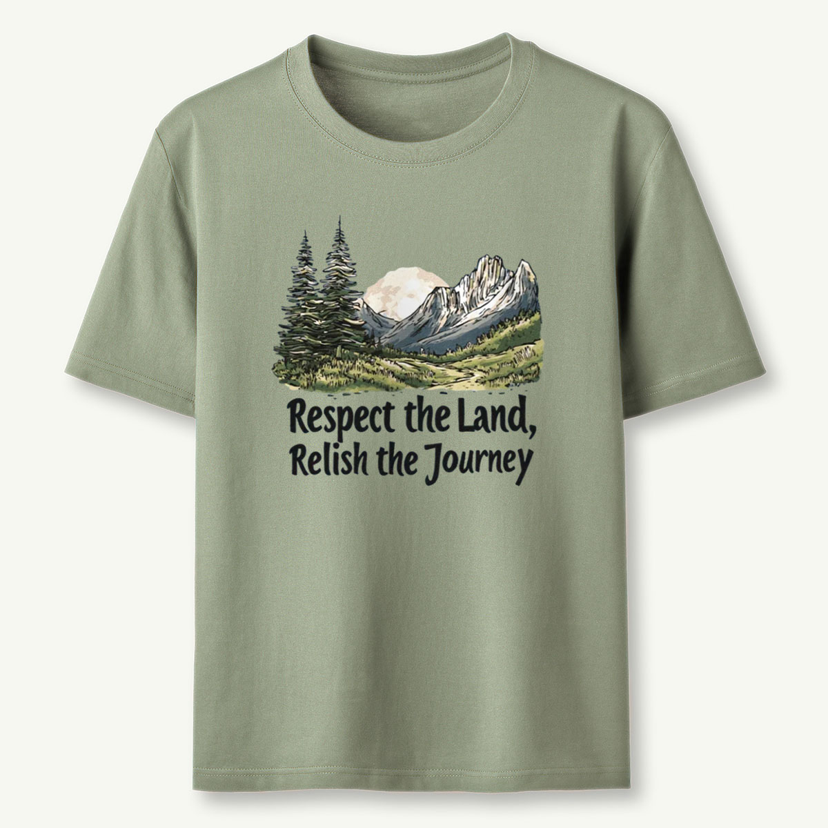 Respect The Land Relish The Journey T-Shirt