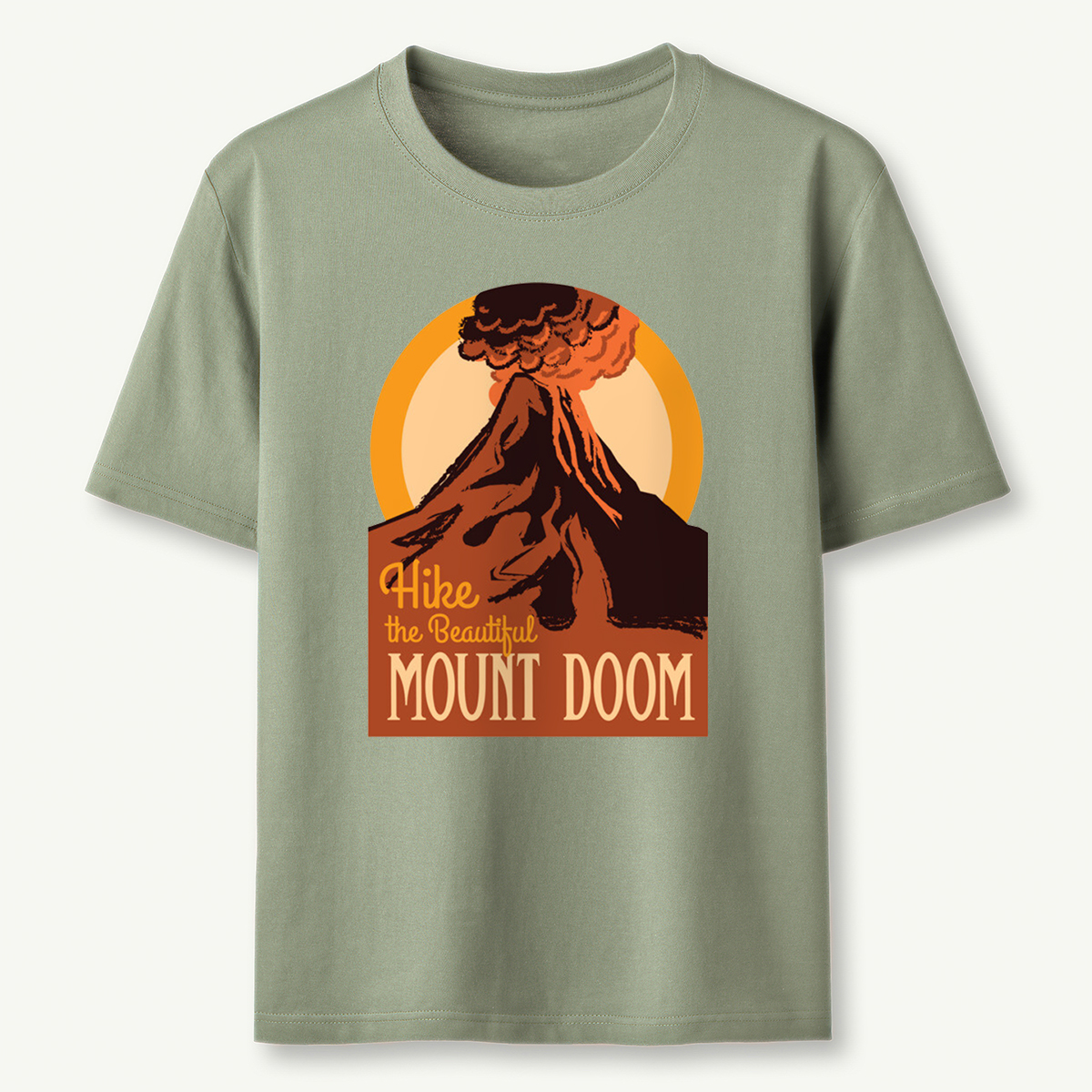 Hike The Beautiful Mount Doom National Parks T-Shirt