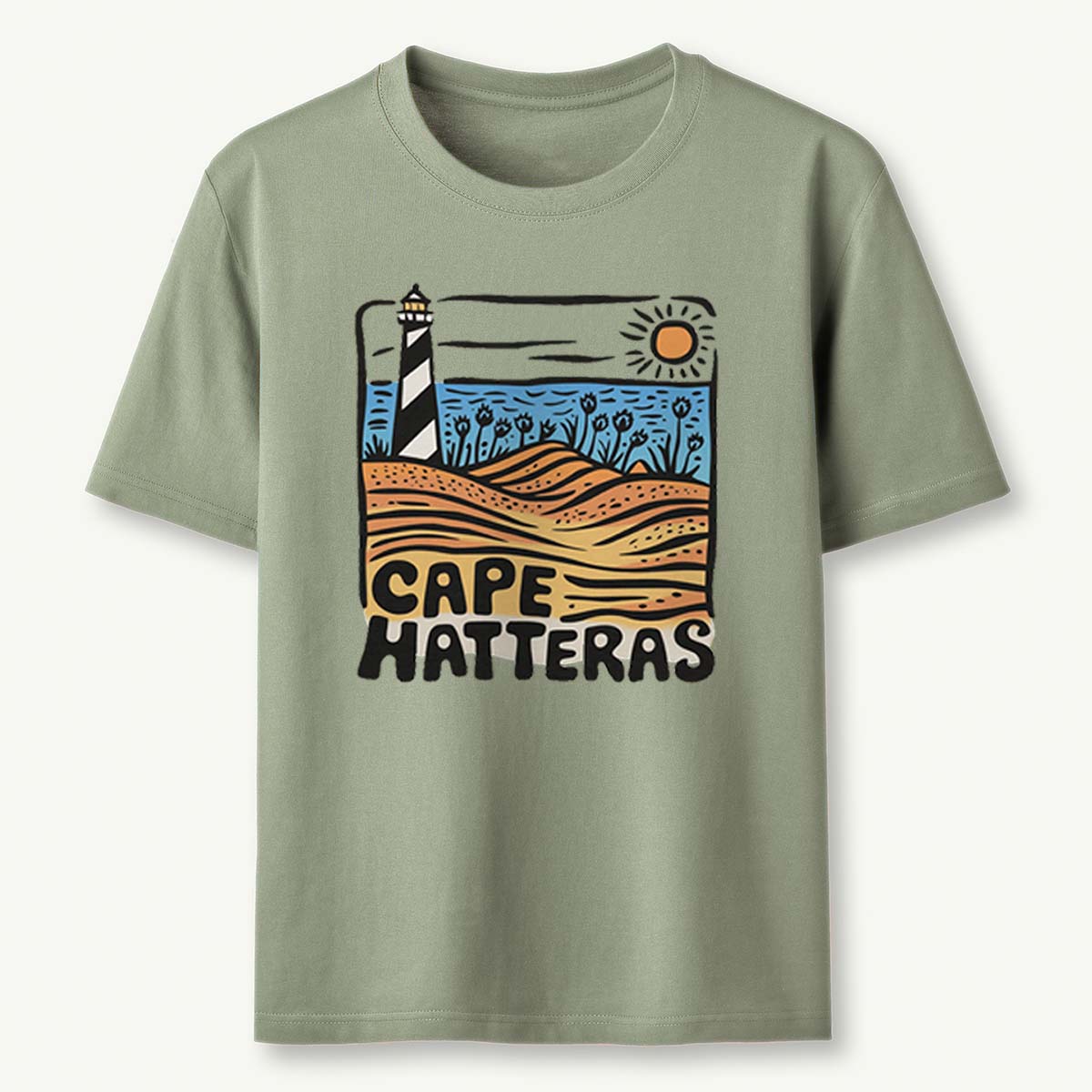 Cape Hatteras National Seashore Tee Cotton Classic T-Shirt
