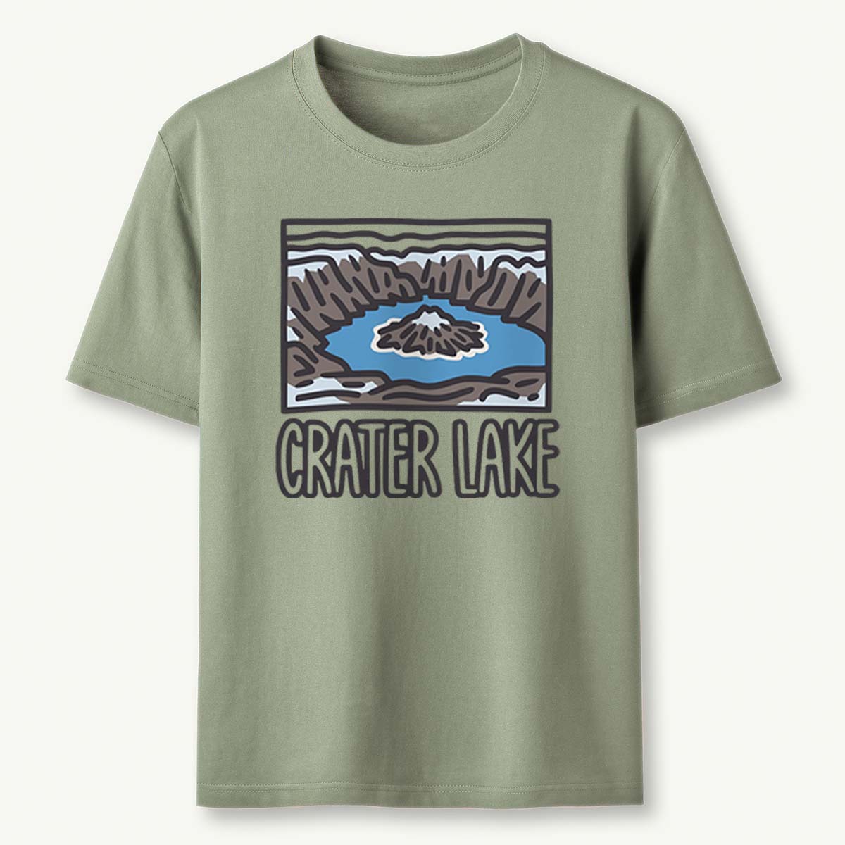Crater Lake National Park Tee Cotton Classic T-Shirt