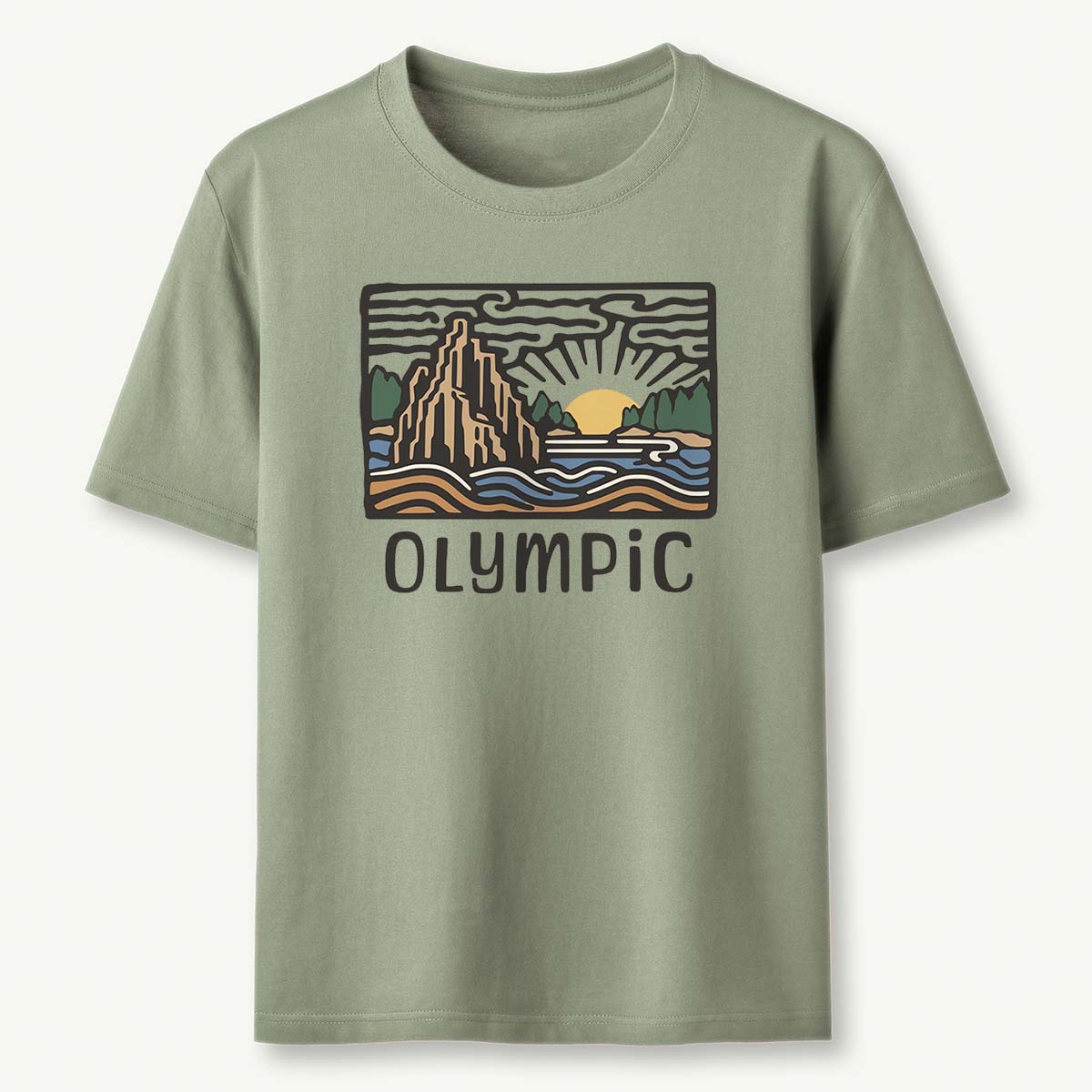 Olympic National Park Tee Cotton Classic T-Shirt
