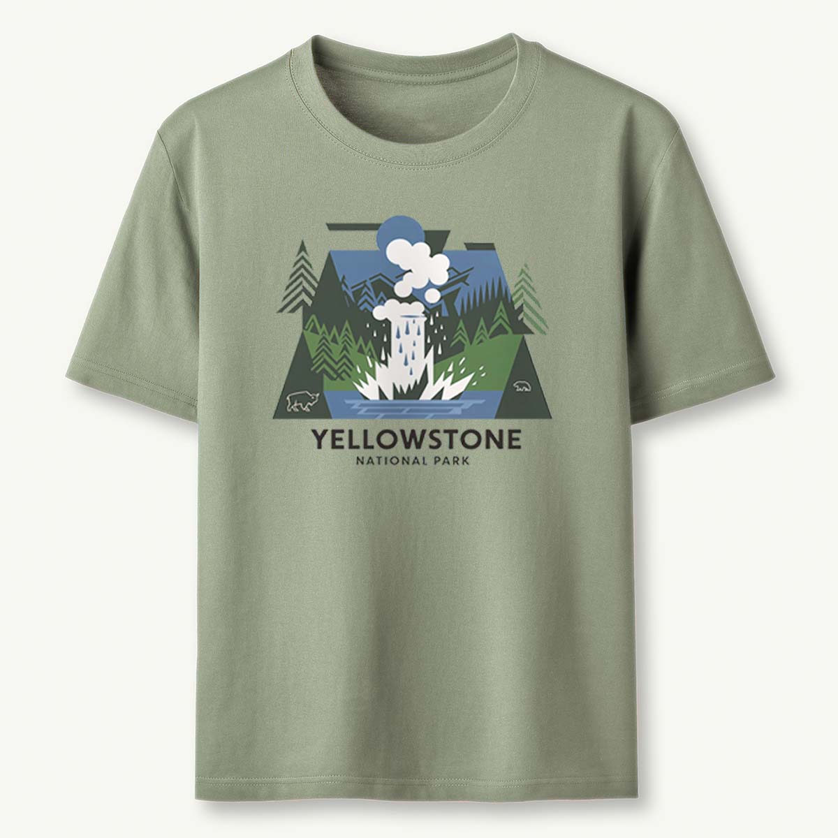 Yellowstone National Park Tee Cotton Classic T-Shirt